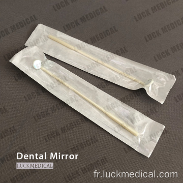 Miroir oral en plastique jetable Miroir Deantal